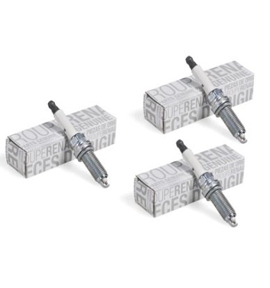 Kit X3 Juego Bujías Encendido Originales Renault Kwid388-414 Kit X3 Juego Bujías Encendido Originales Renault Kwid