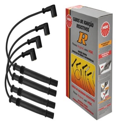 Cables Bujias D4F-388-414 Cables De Bujia Ngk Para Renault Clio 2 / Mio 1.2 16v