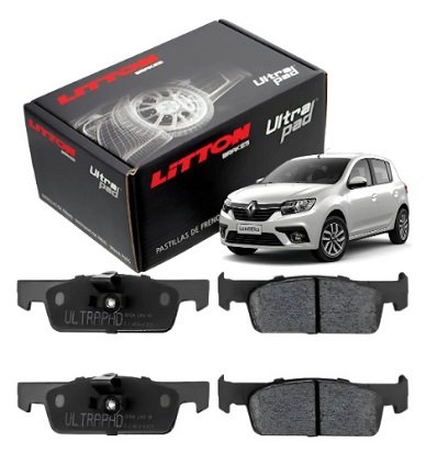 Kit Pastillas Freno Logan Sandero 2014 2015 2016-388-414 Kit Pastillas Freno P / Logan Sandero 2014 2015 2016