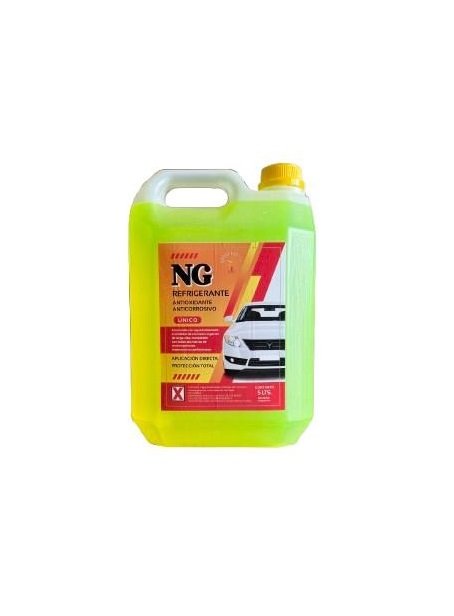 REFRIGERANTE AMARILLO Líquido Refrigerante NG 5L Amarillo