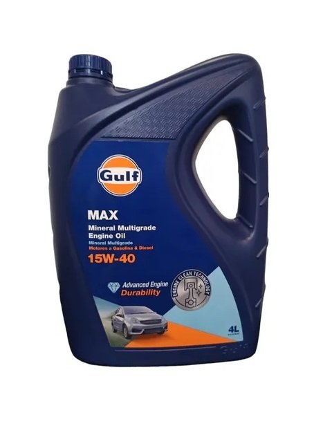 gulf max Aceite Gulf 15w 40 Max 4lt Mineral